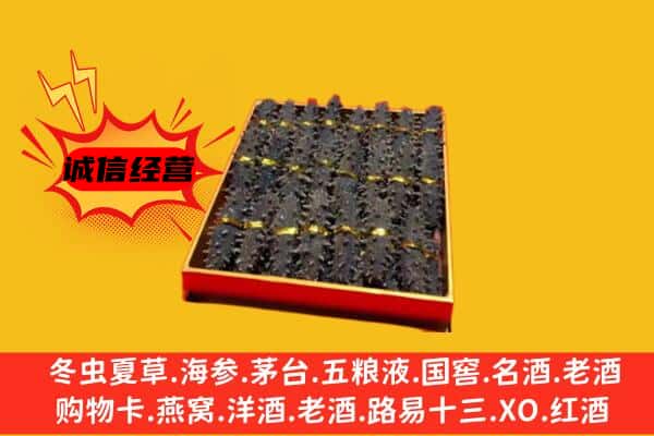 伊吾县回收海参